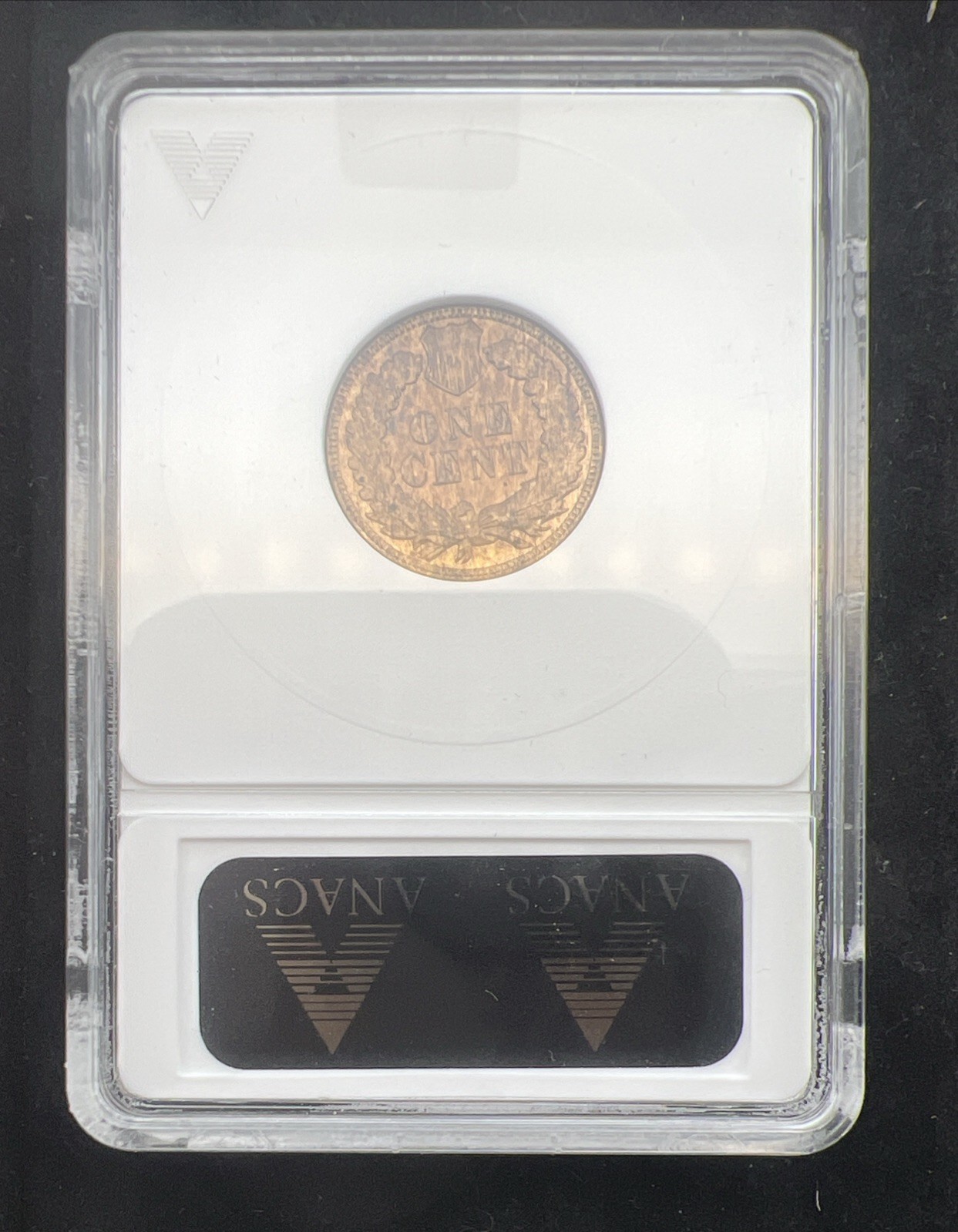 1908 Indian Head Cent ANACS Vintage Soap Box MS62RB Snow-1 RPD 🌈PQ
