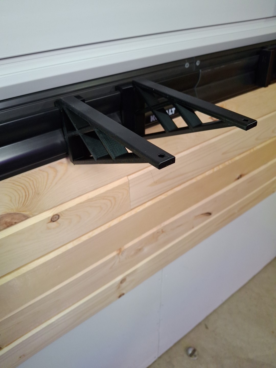 Shelf Brackets for Kobalt K Rail- Large