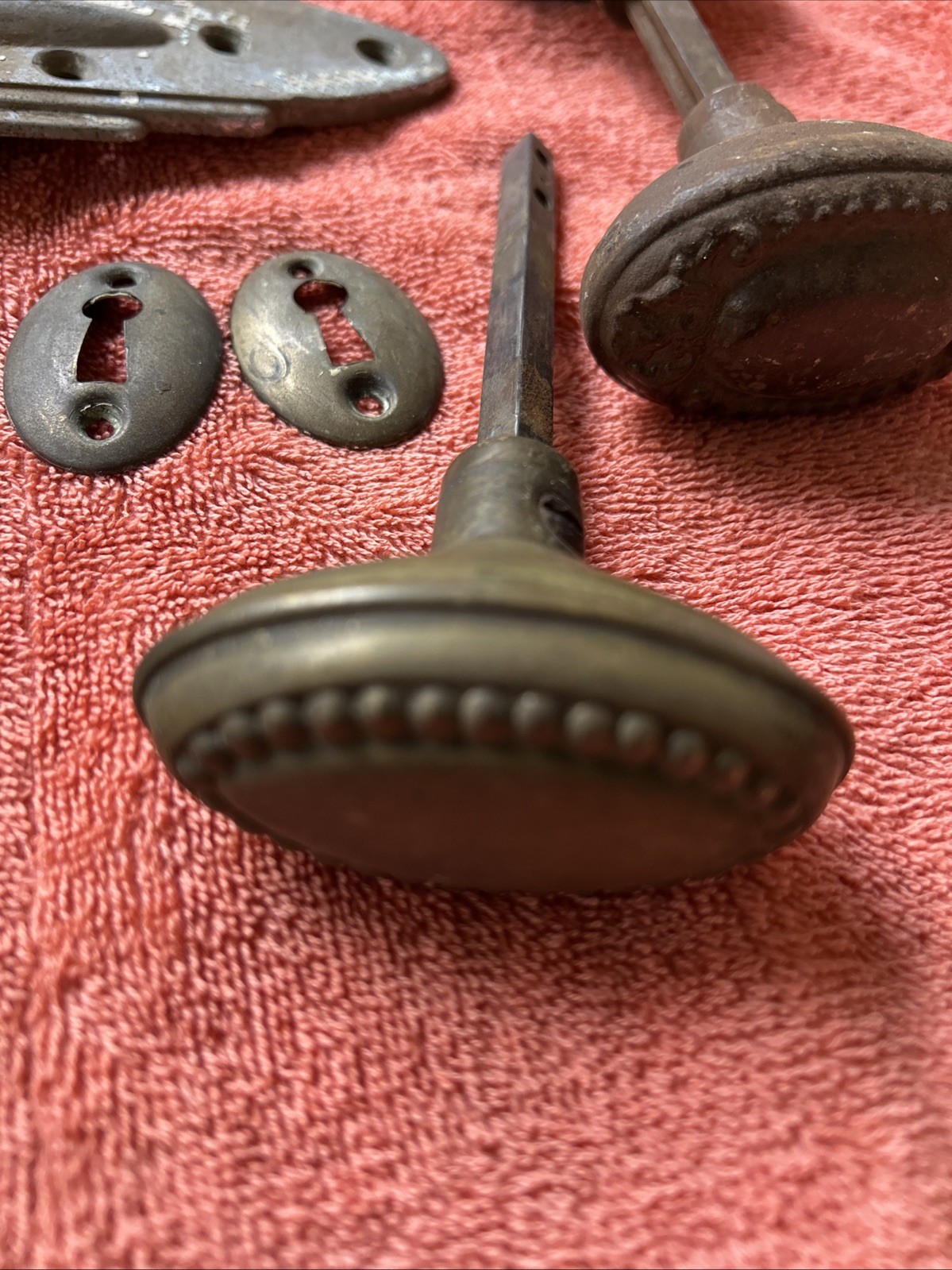 Vintage door hardware