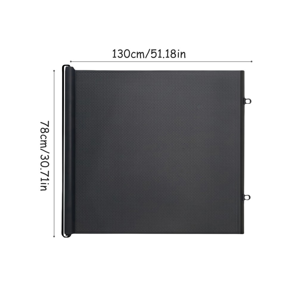 Retractable Pet Dog Gate Network Fence Baby Mesh Safety Gate for Stairs Doorways