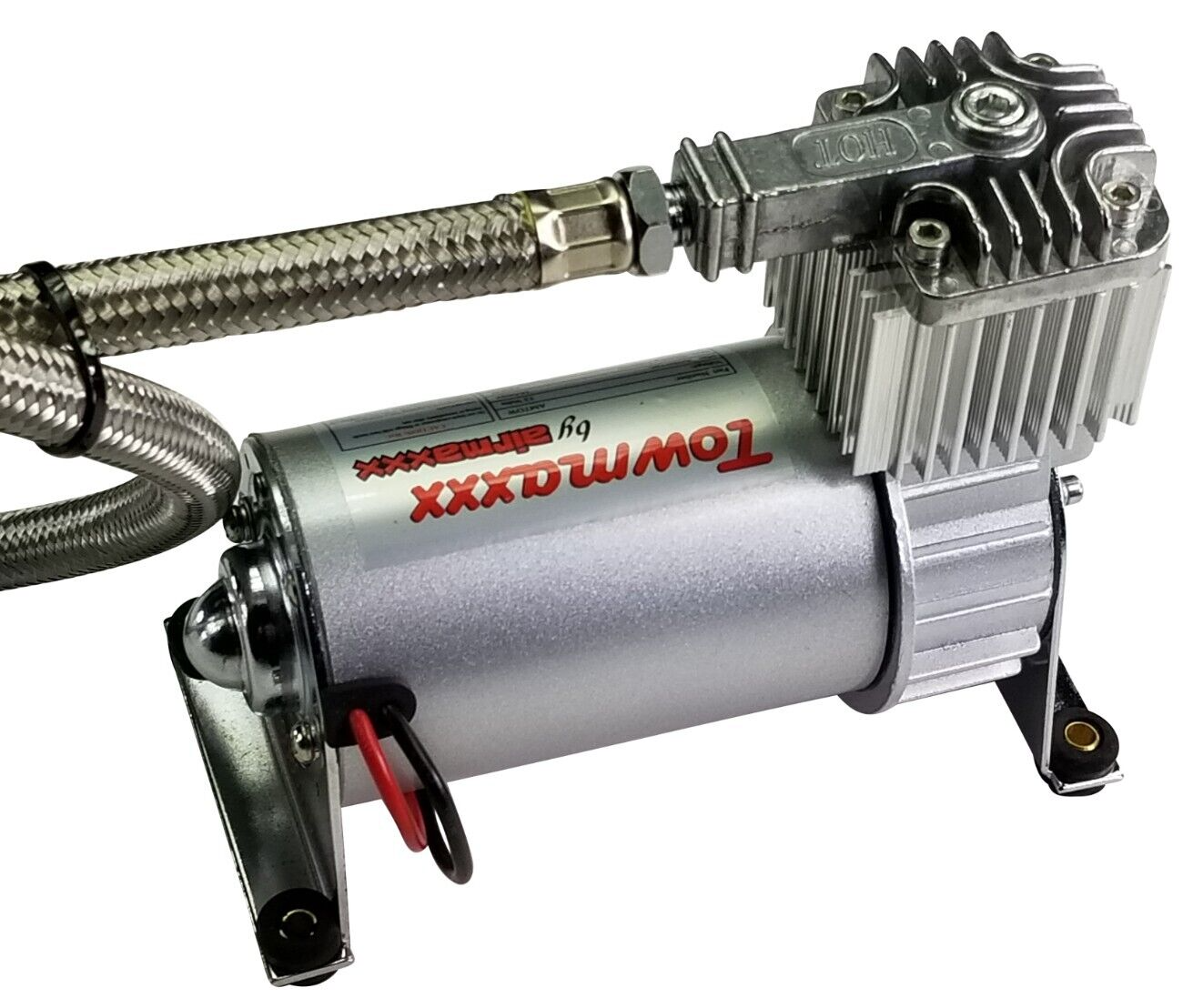 airmaxxx Pewter Utility Air Compressor For Air Ride Suspension Air Horns 130 psi