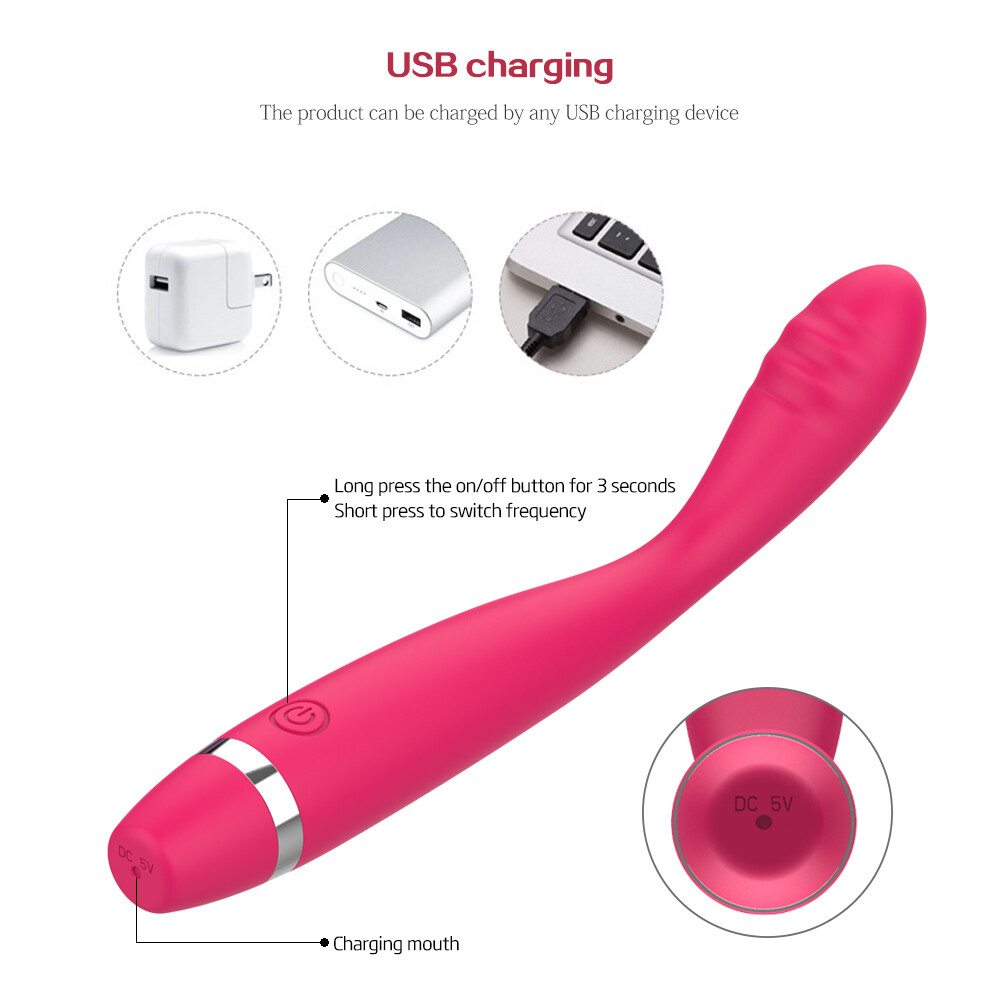 Sex Toys for Women Orgasm-Vibrator-Clit-G-Spot-Dildo-Massager-Rechargeable-Anal