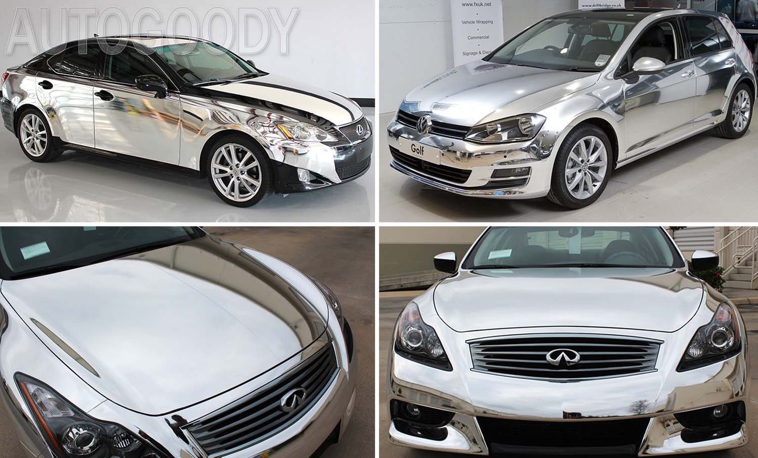 12" x 60" Silver Chrome Mirror Vinyl Film Wrap Sticker Stretchable 1ft x 5ft