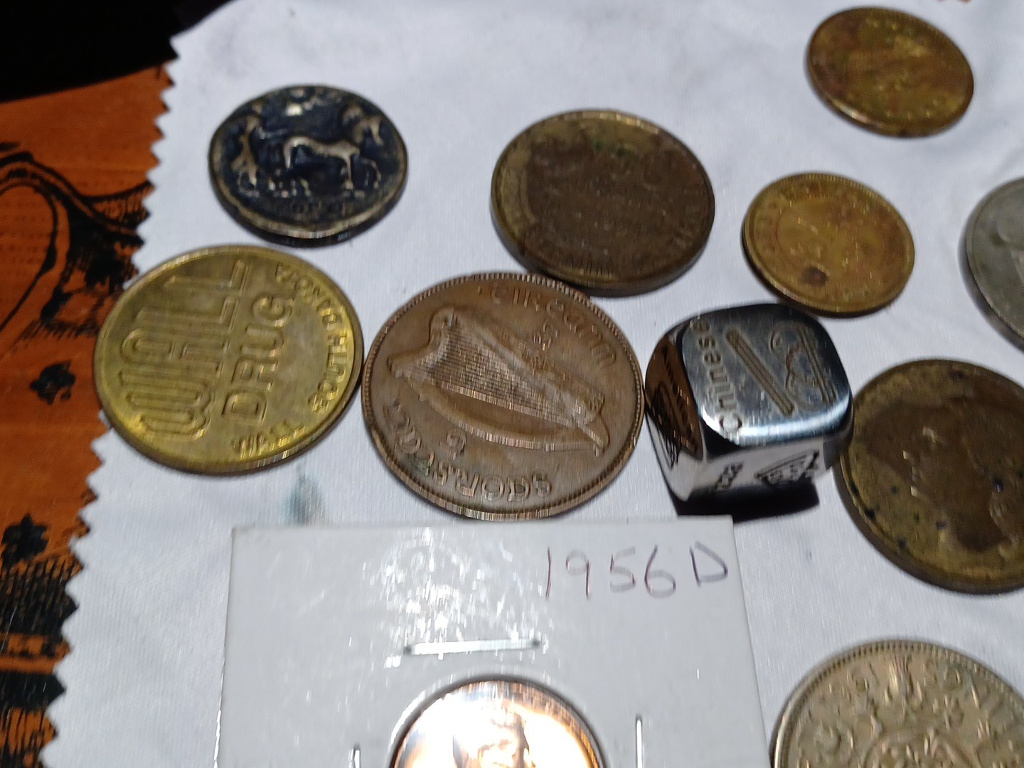 Coins, Tokens, And A Dye~