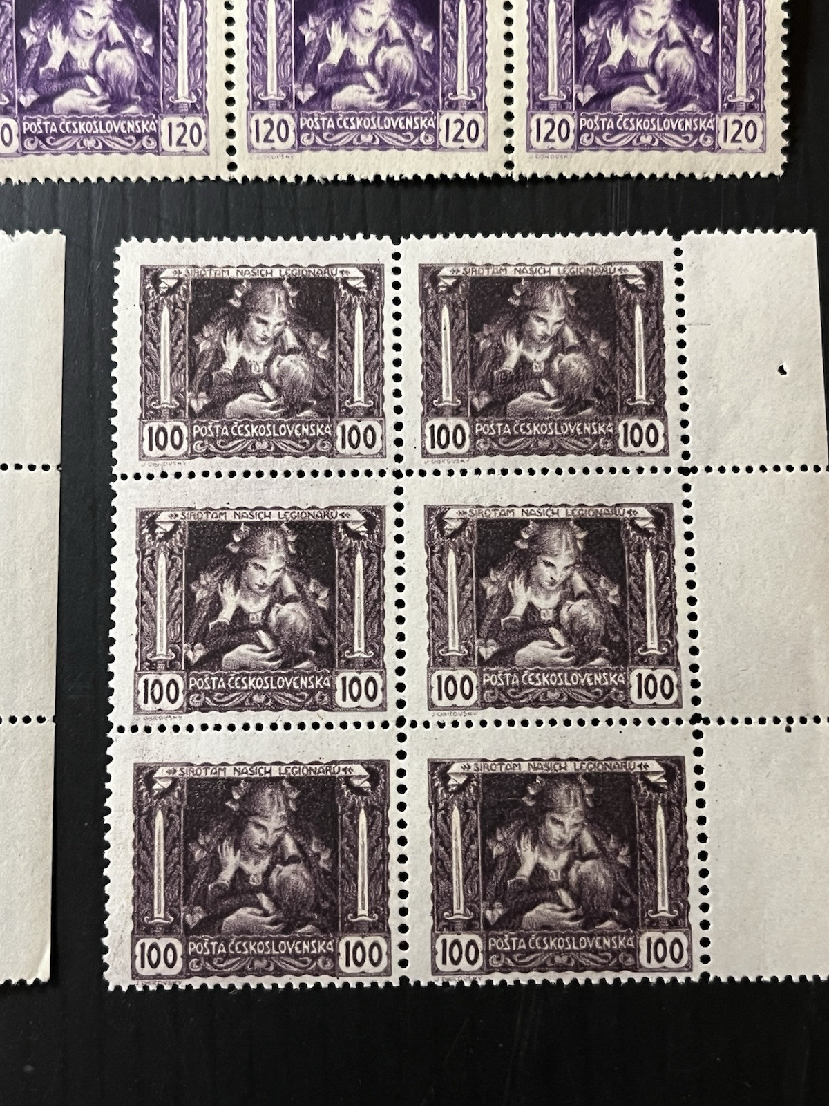 CZECHOSLOVAKIA - 1918/1919, Collection of several Blocks - MNH