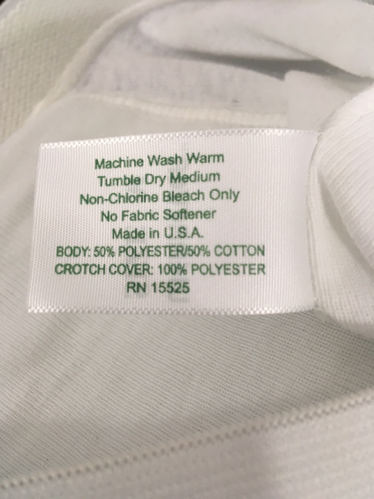 WearEver Men's Washable Incontinence Briefs Leak Control Underwear WHITE, SM-3X