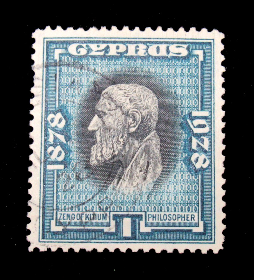 Cyprus Stamps Scott 115 Philosopher Zeno 1 Piaster 1928 Used