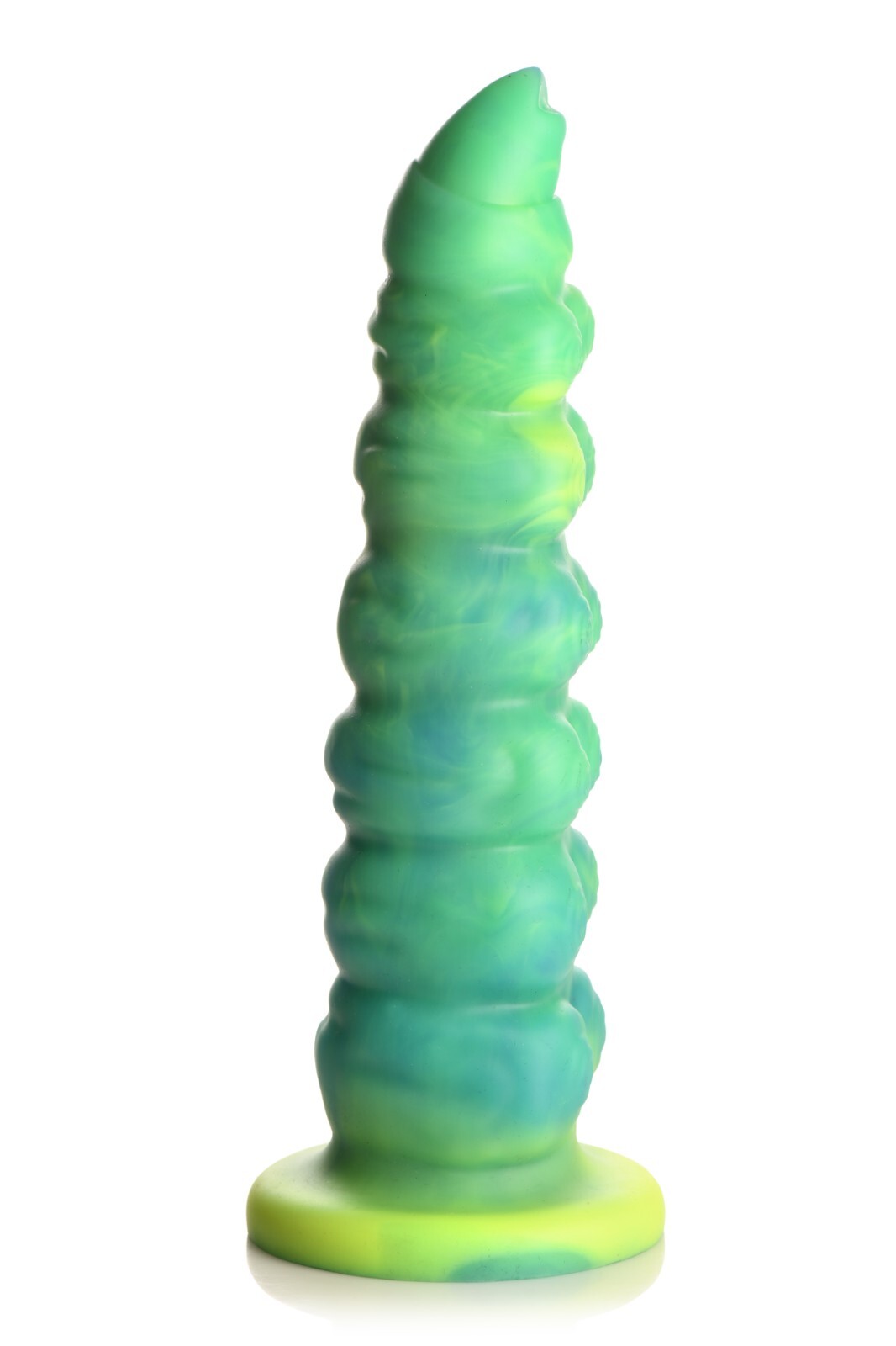 Creature Cocks: Squirmer Thrusting and Vibrating Silicone Dildo