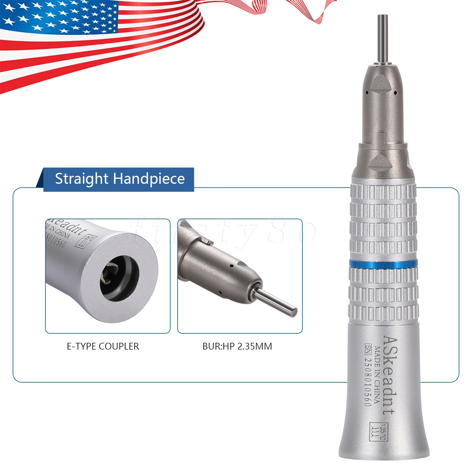 Estilo NSK Dental Contra Angulo Baja Velocidad Pieza de Mano Low Speed Handpiece