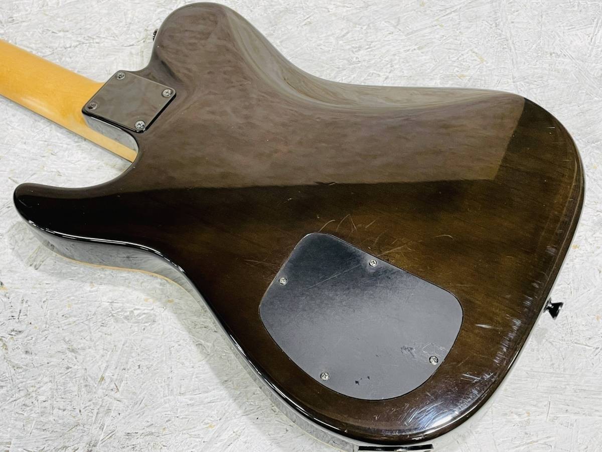 Crews Maniac Sound SM-GUT QUIL MAPLE TOP Used Nylon Electric w/Gig case