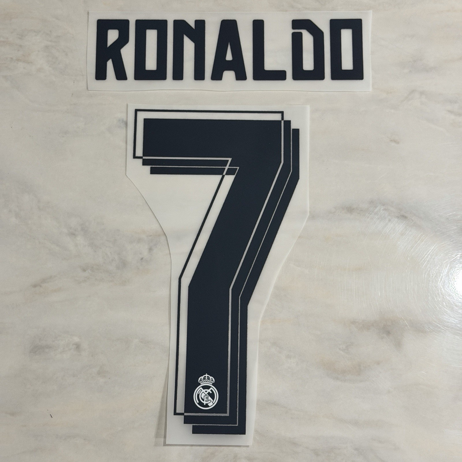 2015-16 RONALDO CR7 Home Real Madrid Nameset Name Number Dorsal
