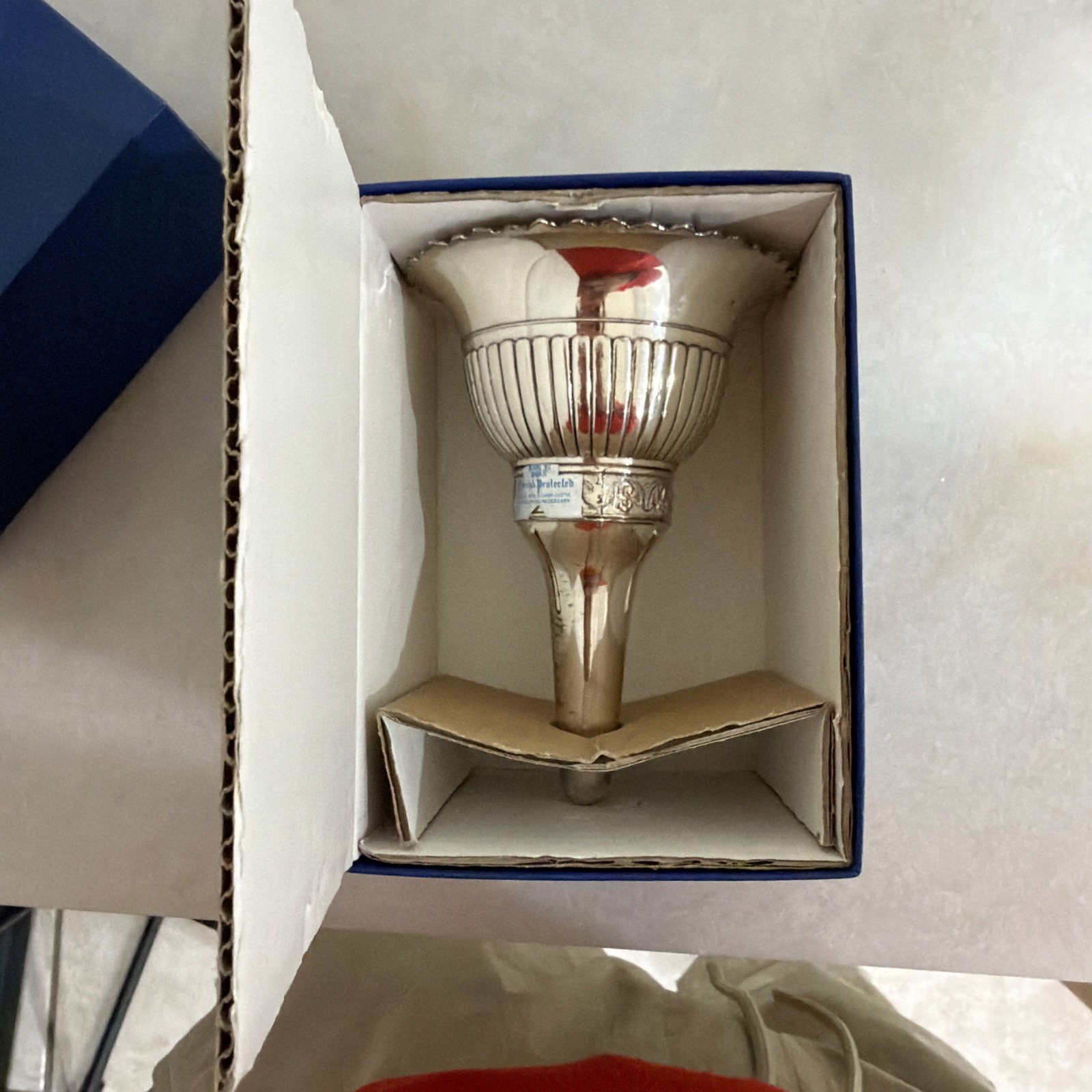 Vintage Silver Plated Wine Funnel Wine Funnel