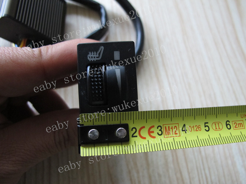 Car seat heater switch*2 pcs fit Toyota,replace damaged one,heated seat switch
