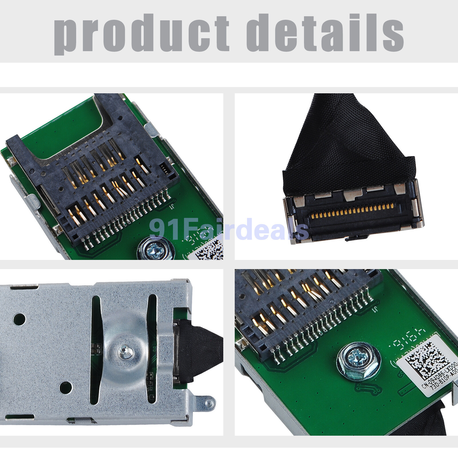 New Dell OptiPlex 3040 3060 3070 5040 7040 7060 Flash Memory Card Reader Module