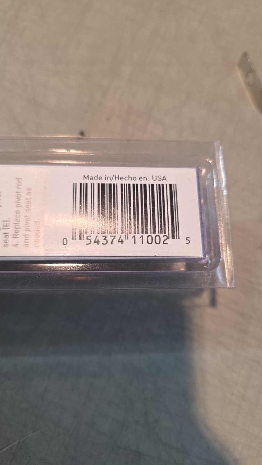 Moen 12689 Pivot Rod OEM 6-1/4-Inch