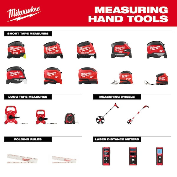 Milwaukee Tool 48-22-1017M 5M/16Ft Magnetic Tape Measure