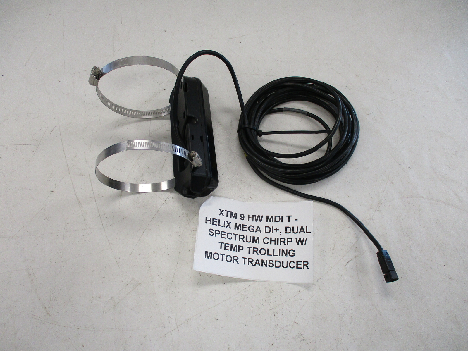 HUMMINBIRD XTM 9 HW MDI DUAL CHIRP & TEMPERATURE TRANSDUCER 961445 BOAT