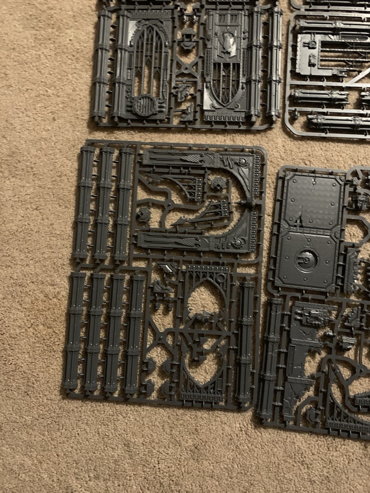 Warhammer 40k Terrain Scenery Kill Team Killzone Chalnath New On Sprue W/ Board