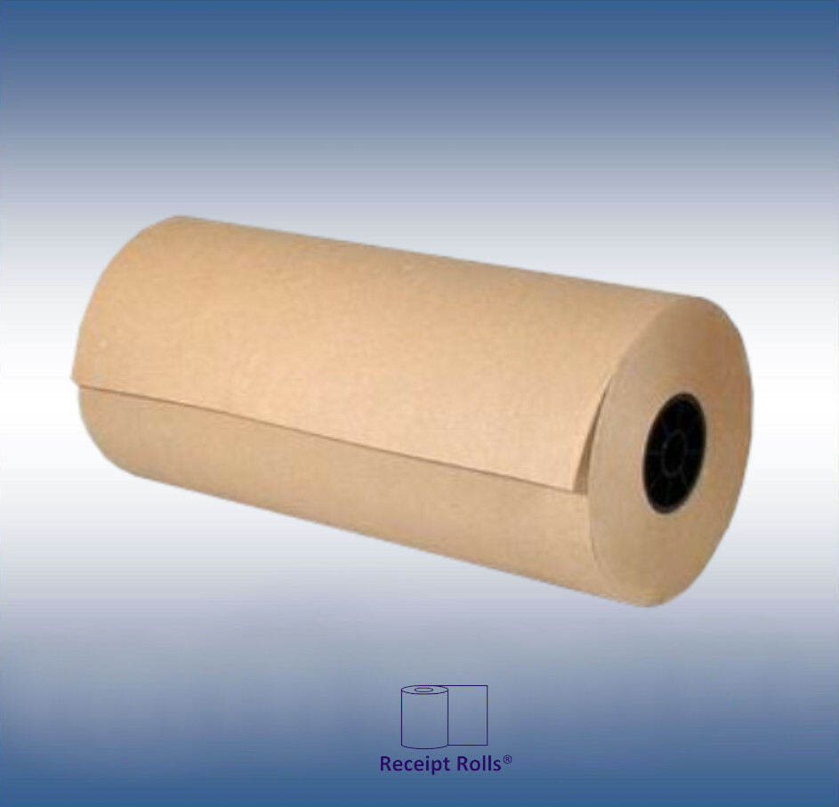 Void Fill 18" x 1200' 30# Brown Kraft Paper Roll Shipping, Wrapping, Packaging