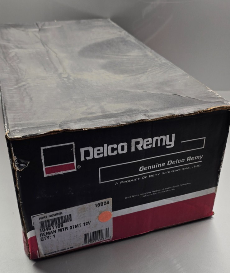 Delco Remy 10461169 Reman Starter Motor 37MT 12V CW for Cummins International