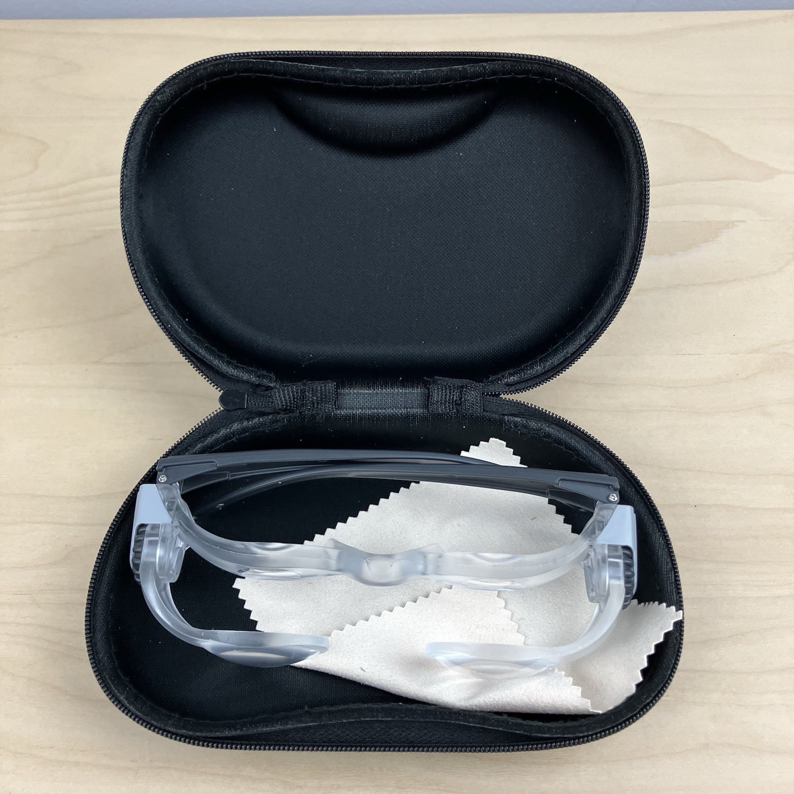 Max TV Glasses distance viewing binocular with case, used