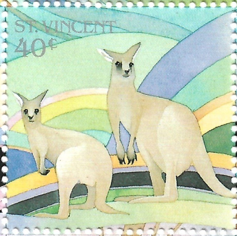 St Vincent Scott 1152 Noah's Ark VF MNH Miniature Sheet 1989.