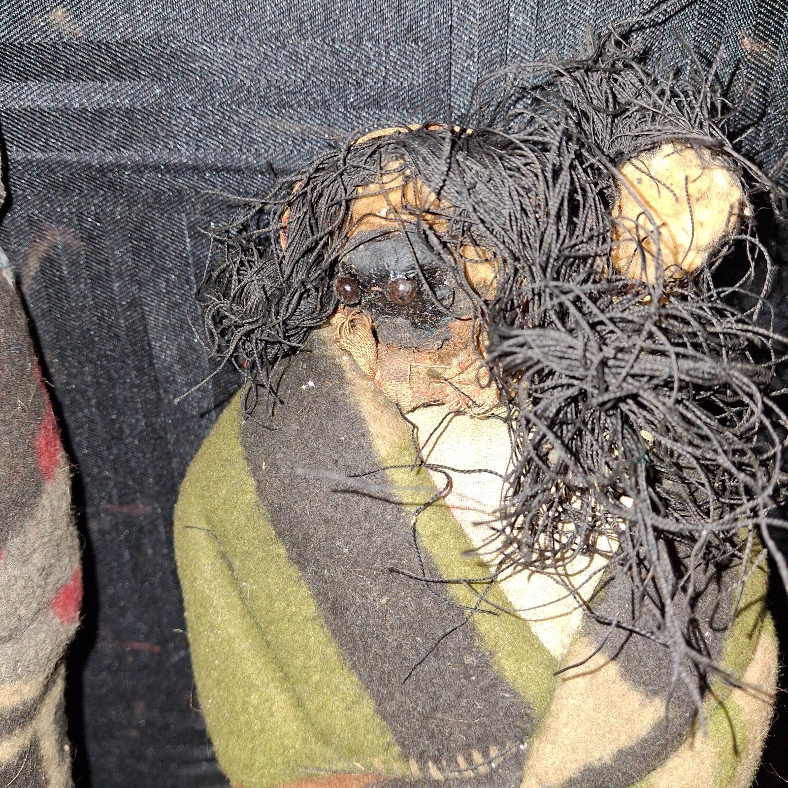 Skookum Dolls Lot of 2 Very Early Dried Apple & Other Need Some Repair