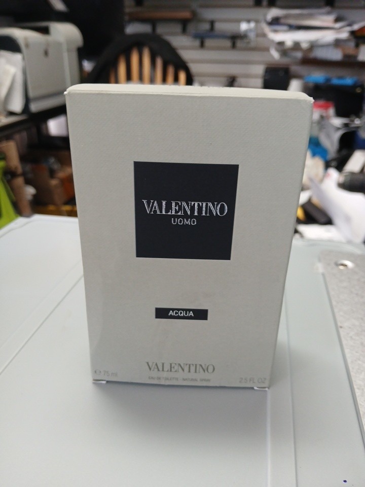 Valentino Men's Aqua EDT Spray  75ml-4.2 fl.oz. New Sealed