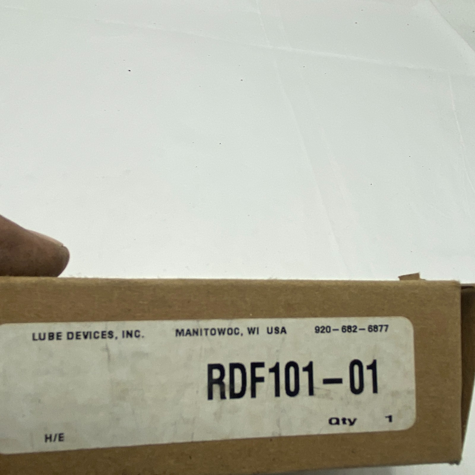 LUBE DEVICES RDF101-01 RESERVOIR OIL 5/8 OZ RDF10101 "FREE SHIPPING"