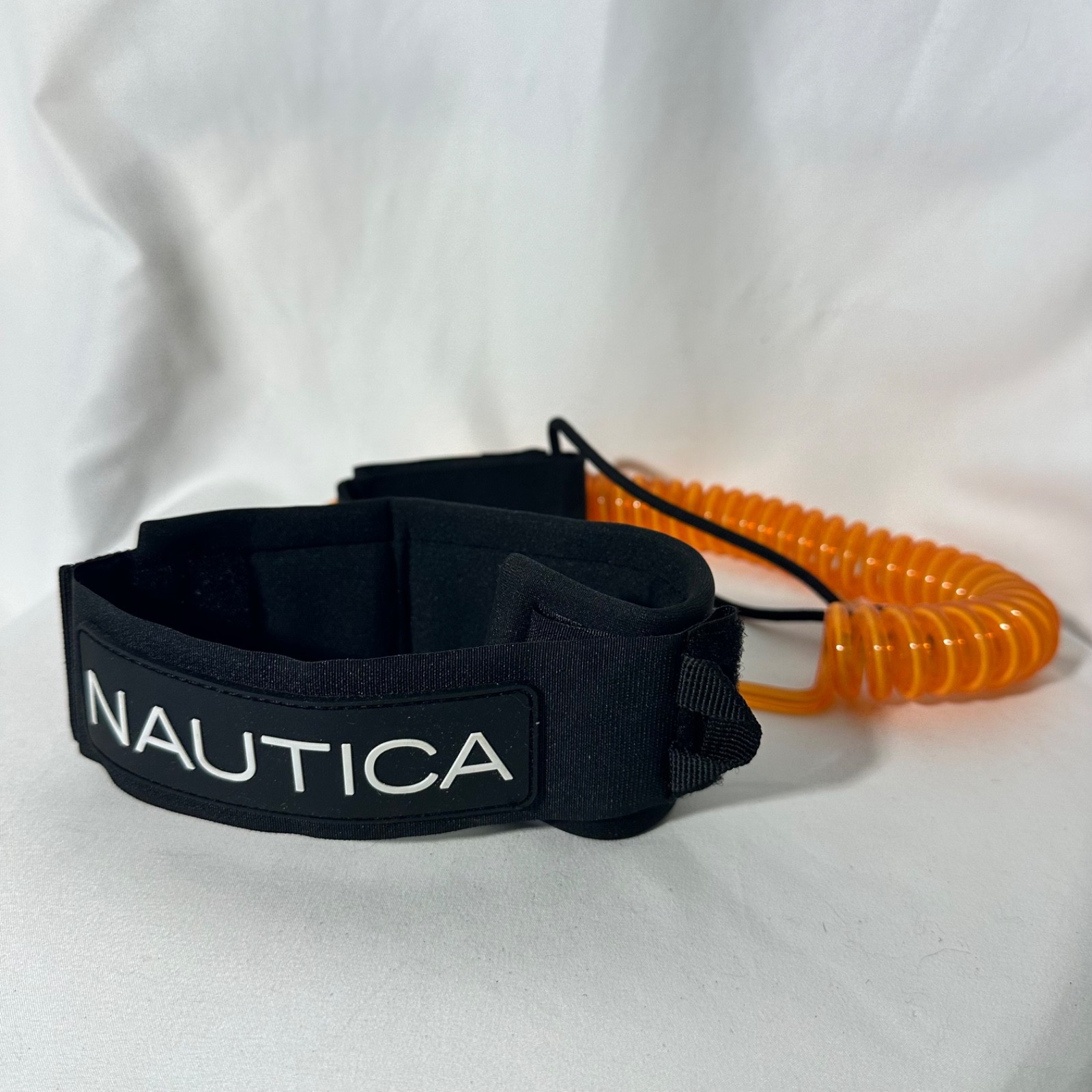 Nautica SUP Paddle board Or Surf Leash – Coiled Cord, Neoprene Ankle Strap