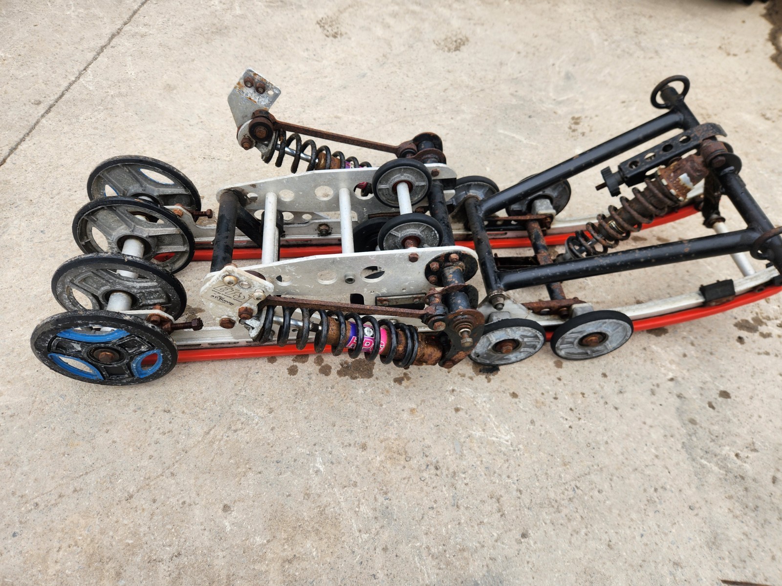 1994 Ski Doo Formula Z 583 Mach Z C7 Rear Suspension AD Boivin ETS