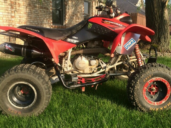 HONDA TRX400EX - TRX400X RADIATOR AIR SCOOPS 1993-2004 /TRX400EX-400X alum wow