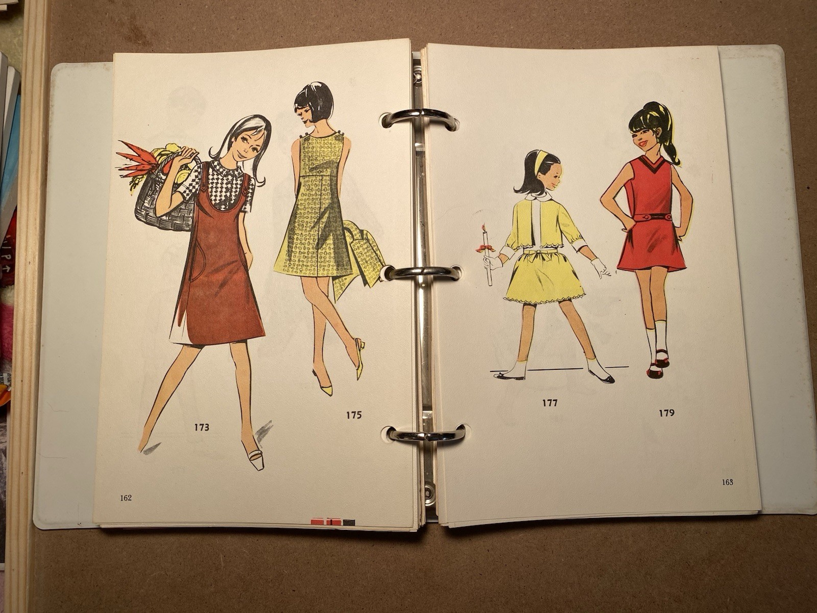 The American Way to True-Fit Patterns Vintage Sewing Book + Supplements (1969)