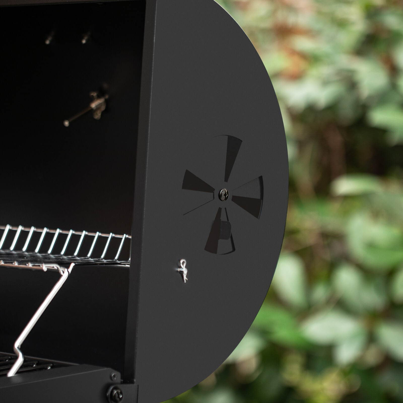 Royal Gourmet Portable Charcoal Grill w/ Side Handle Outdoor Tabletop BBQ Cooker