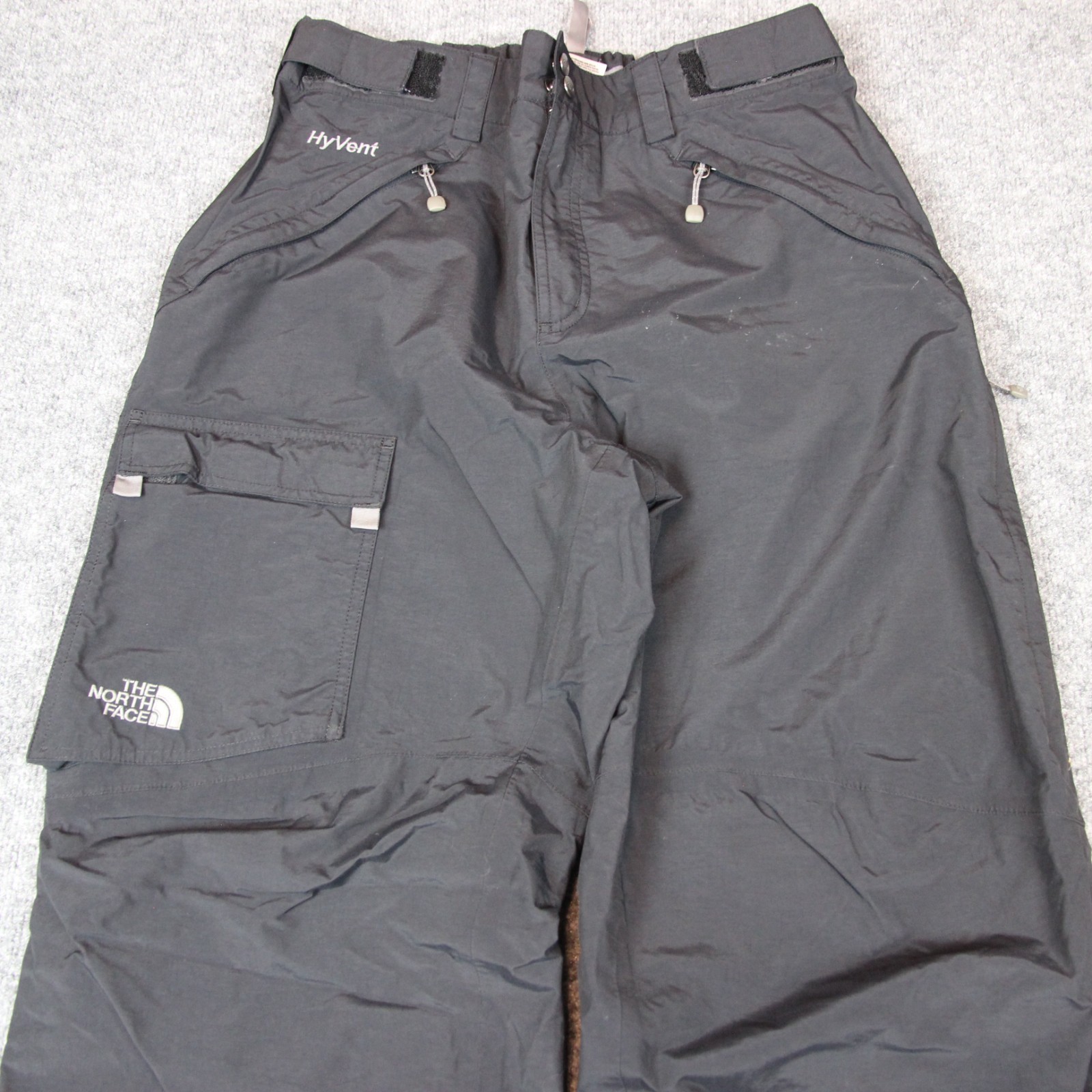 The North Face Snow Pants Men's Large 34X31 DryVent Black Nylon Snowboard Ski