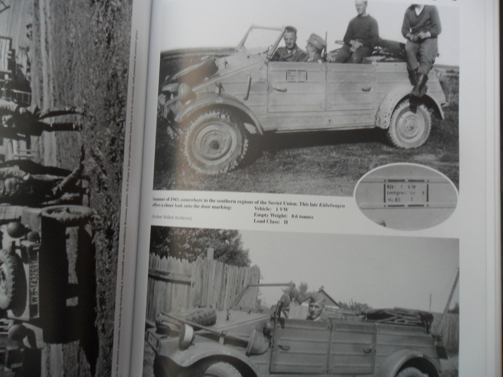 WWII German Army Book Kubelwagen on all Frontlines Volkswagen Type 82