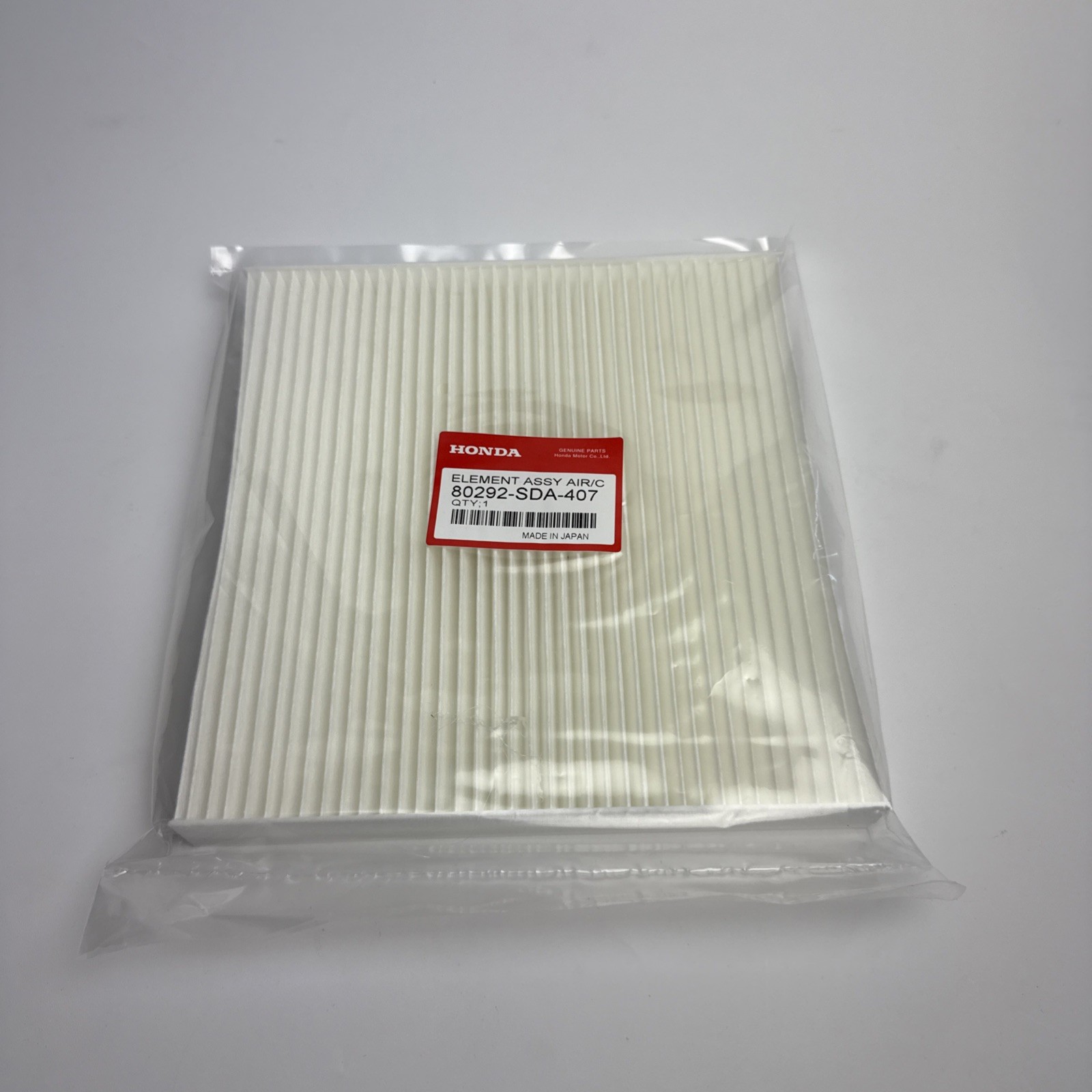 Honda 80292-SDA-407 Cabin Air Filter OEM Genuine New