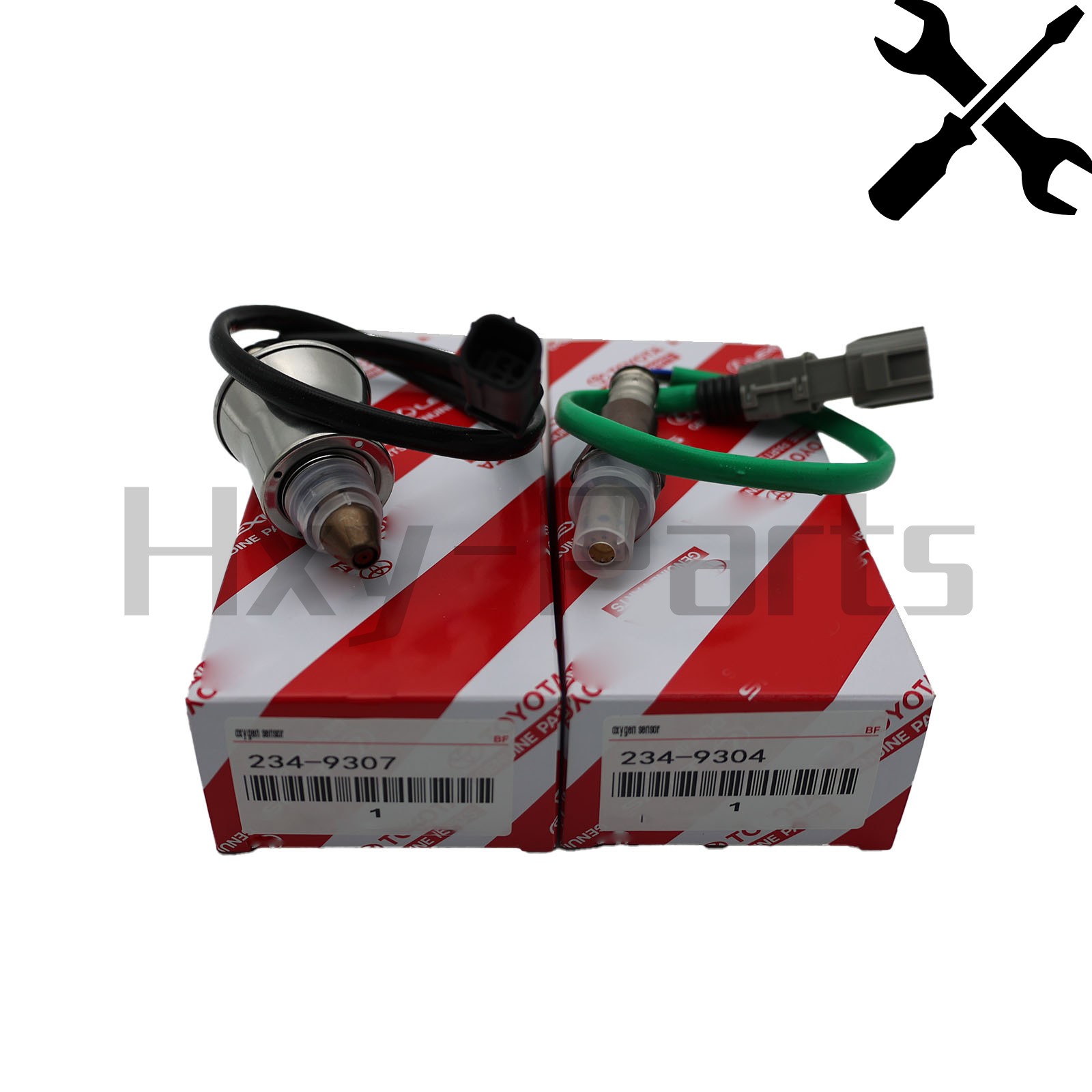 OEM 2X Front+Rear O2 Sensor For Toyota Camry Avalon 2.5L 89467-06250 89467-33210