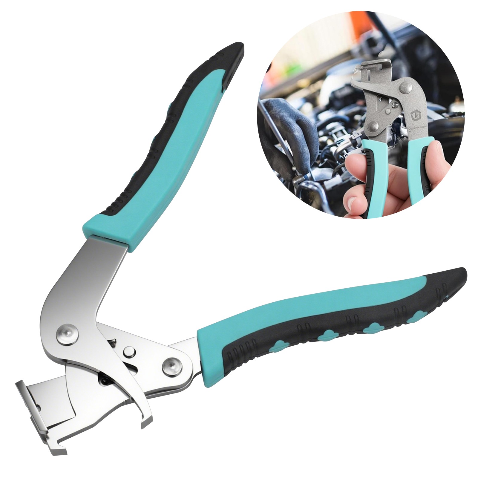 Car Trim Clip Pliers Disassembly Tools Durable Automotive Snap Fastener Remover