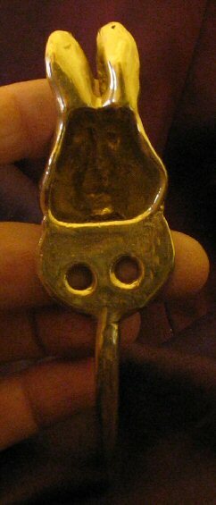 RABBIT Bronze Toilet Paper Holder OR Paper Towel Holder!