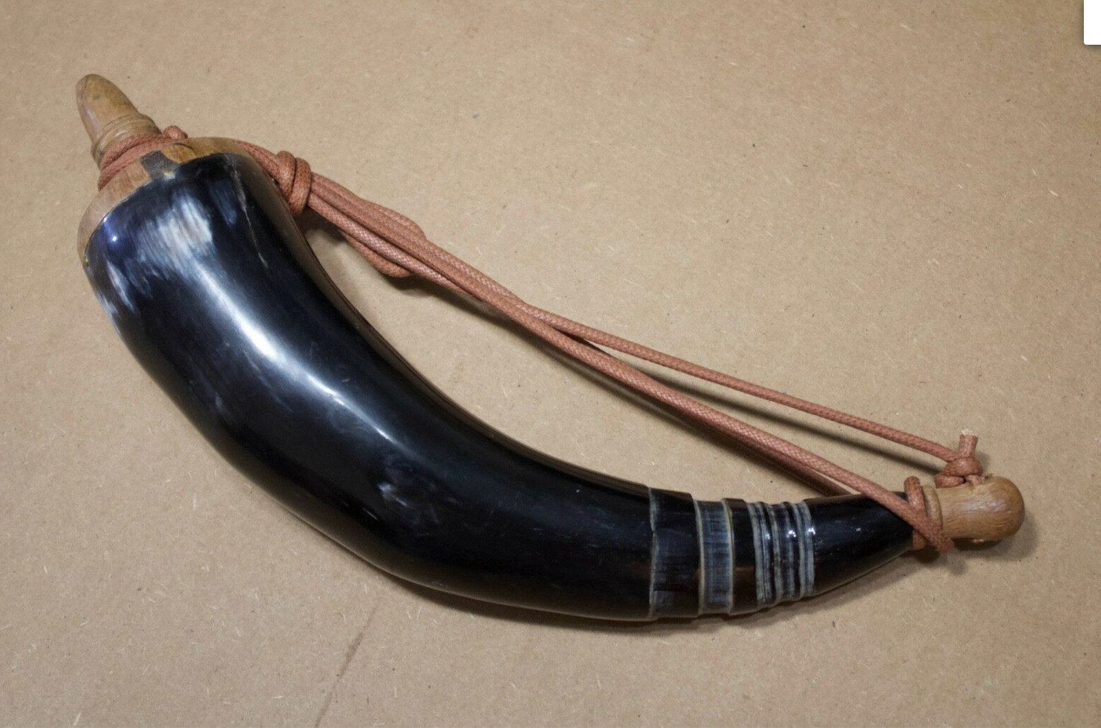 Traditional Style Powder Horn - Reenactment