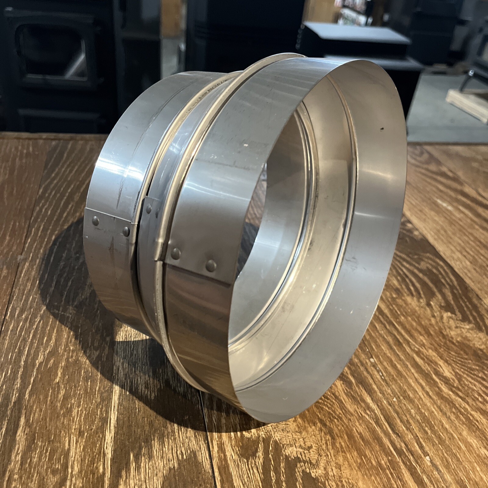 9” To 8” Stainless Steel Stove Pipe Reducer/increaser