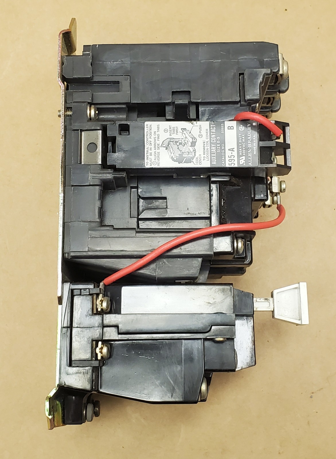 Allen-Bradley 509-BOD Motor Starter w/ 120VAC Coil - NEW & Ships FREE