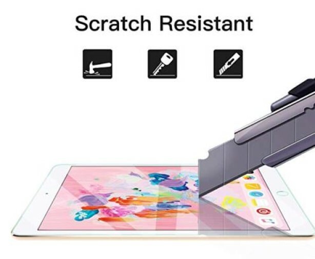 1x Tempered Glass Screen Protector For Apple iPad 6th Generation 9.7" 2018