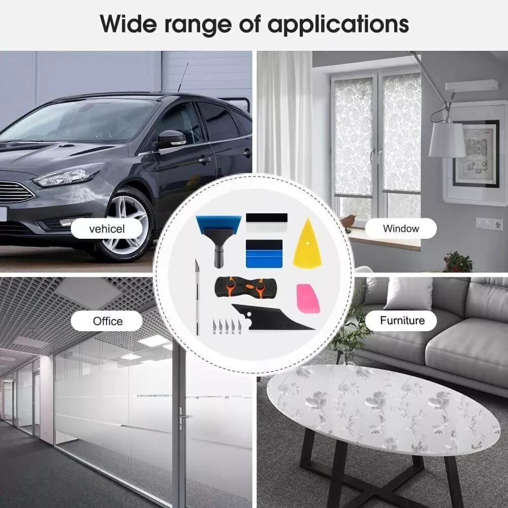 29PCS Car Window Tint Tools Kit Squeegee Installation Auto Film Tinting Scraper
