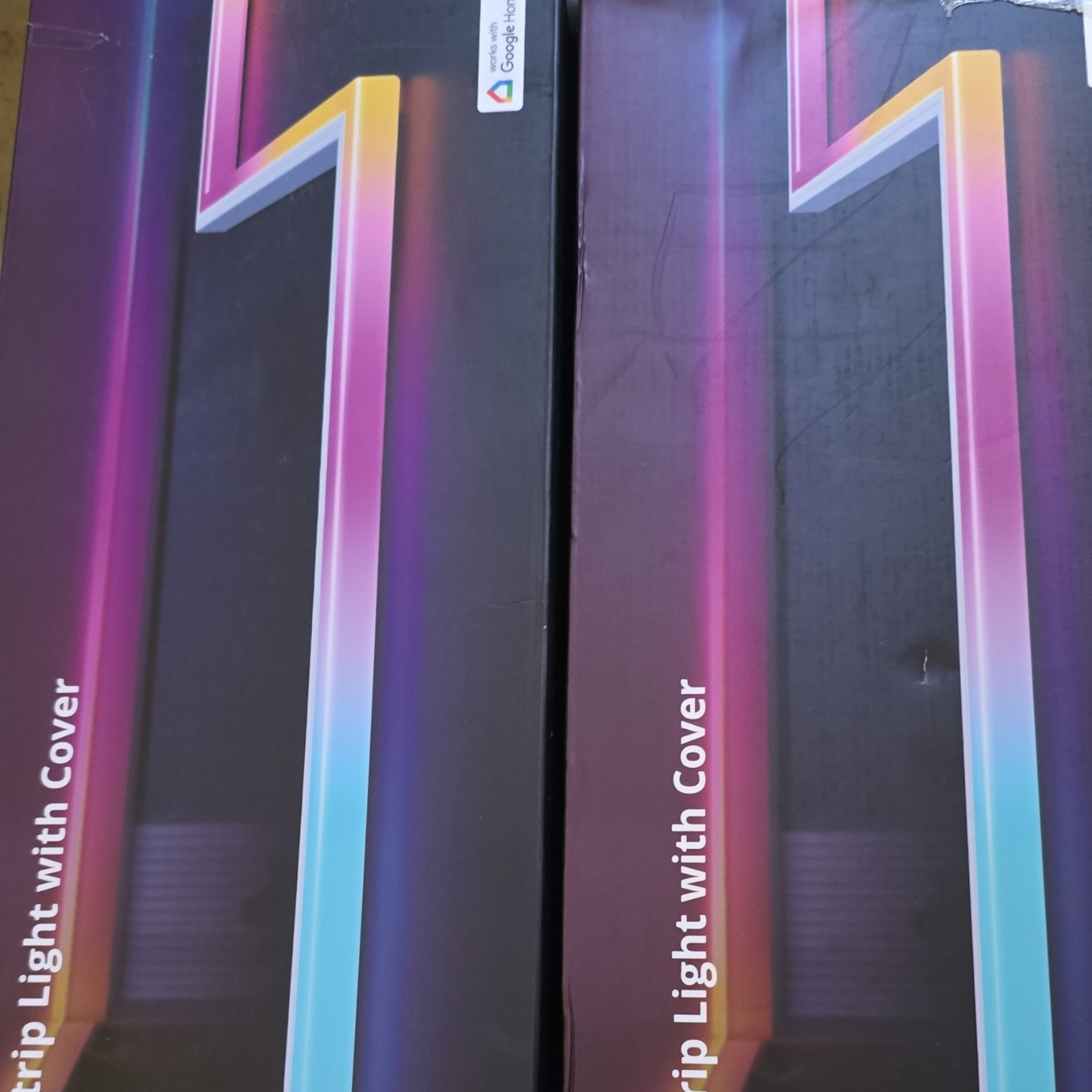 Govee LED Light Strip Multicolor With Cover Smart App Voice Control