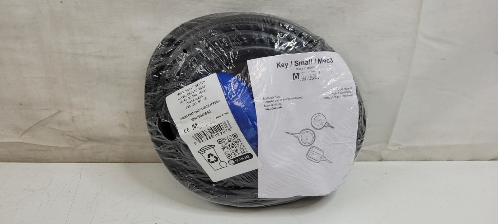 MAC3 MPM1006GB0 Cable Float Switch 10m Cable NEW