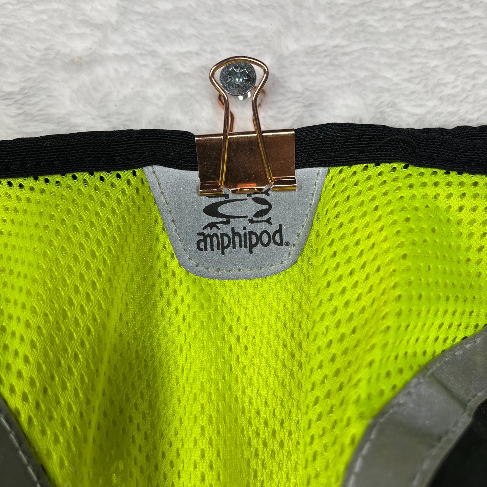 Amphipod Xinglet Reflective Running Vest Mens Green Minimalist Harness Cyclists