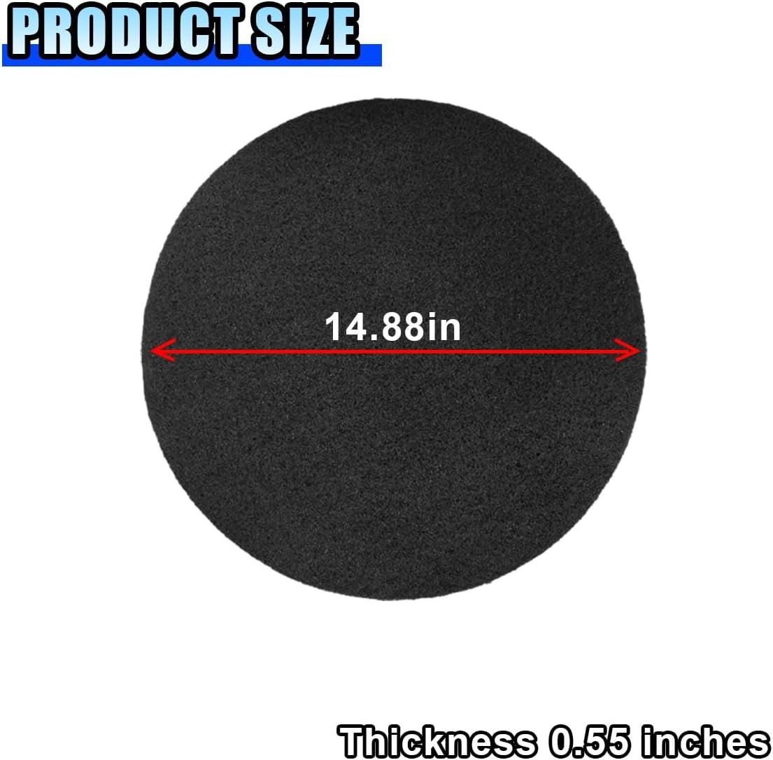 15'' Oil Drain Splash Pad, Round No Splatter Pad for Car Changing...