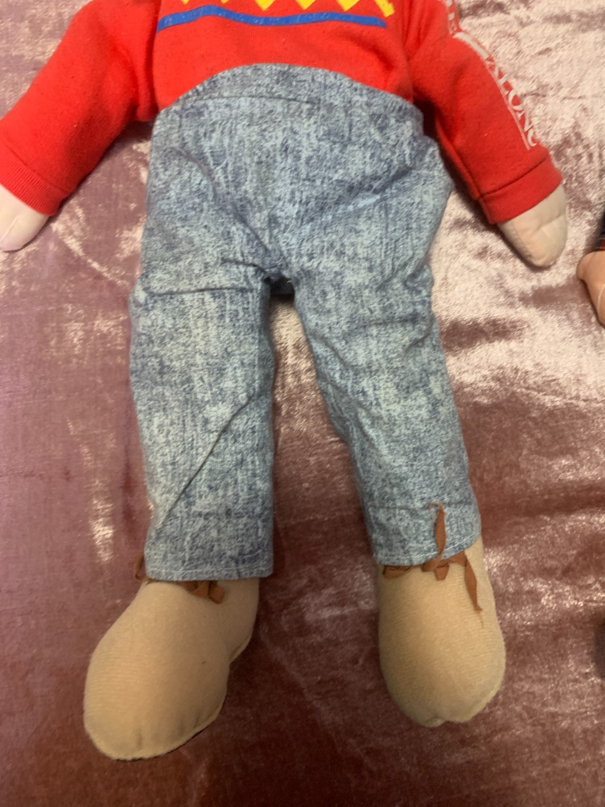 Vintage 90s Home Alone 2 18" Talking Kevin Doll Set Lost In New York Pull String
